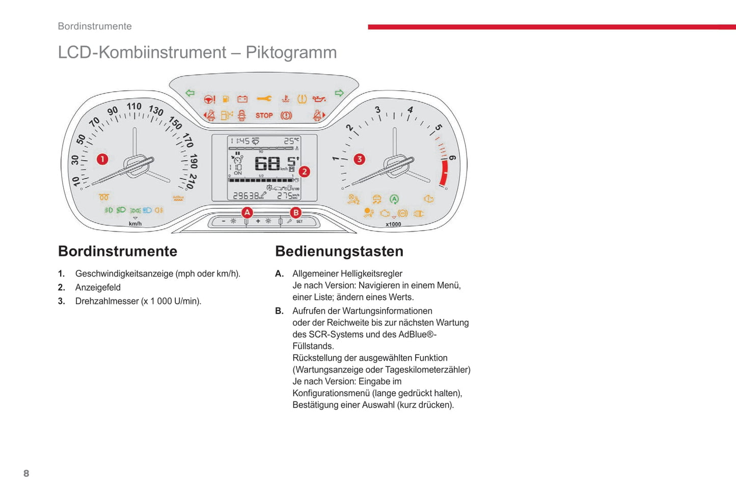 2017-2019 Citroën C3 Manuel du propriétaire | Allemand