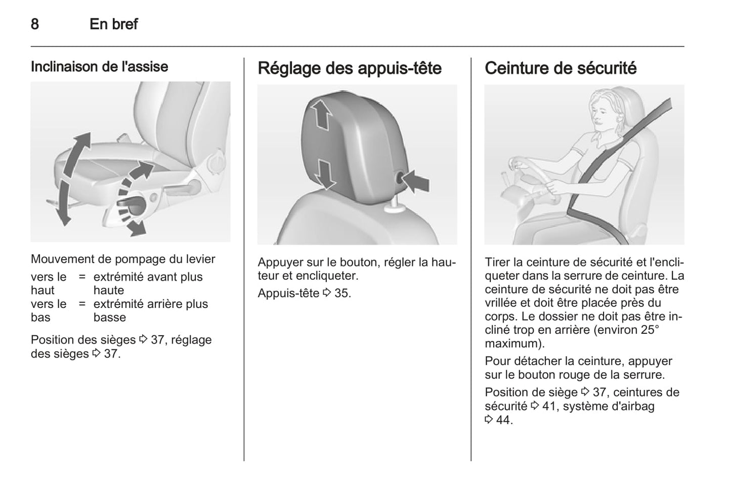 2011-2012 Opel Astra GTC Manuel du propriétaire | Français