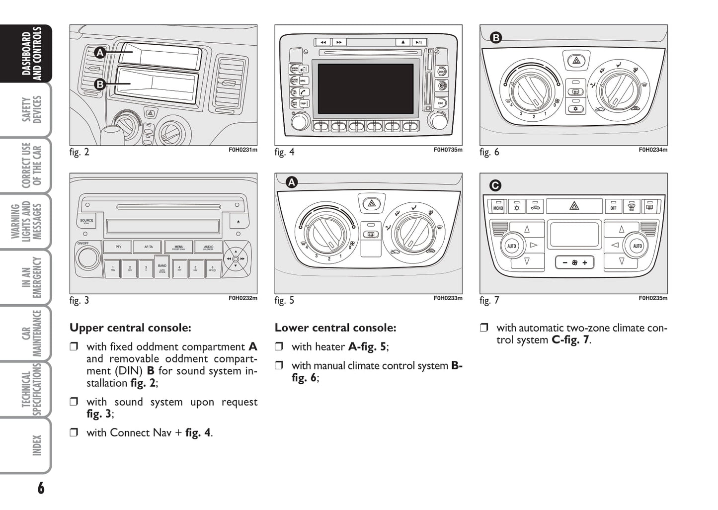 2008-2009 Fiat Idea Owner's Manual | English