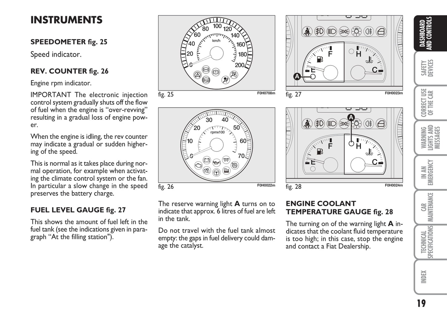 2008-2009 Fiat Idea Owner's Manual | English