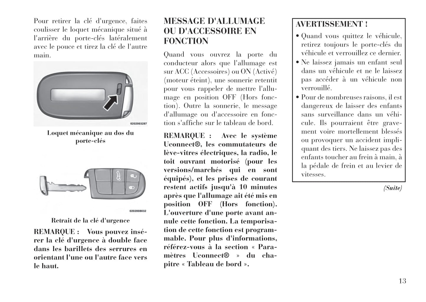 2011-2014 Lancia Thema Manuel du propriétaire | Français