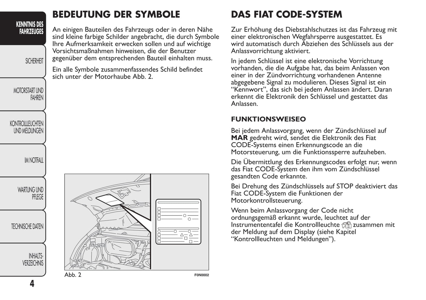 2013-2014 Fiat Ducato/Ductato Euro 5 Owner's Manual | German