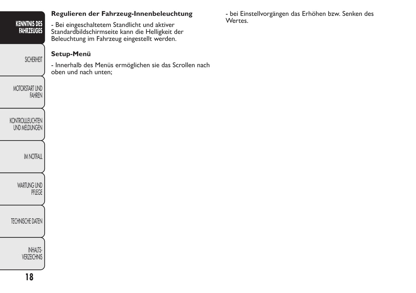 2013-2014 Fiat Ducato/Ductato Euro 5 Owner's Manual | German