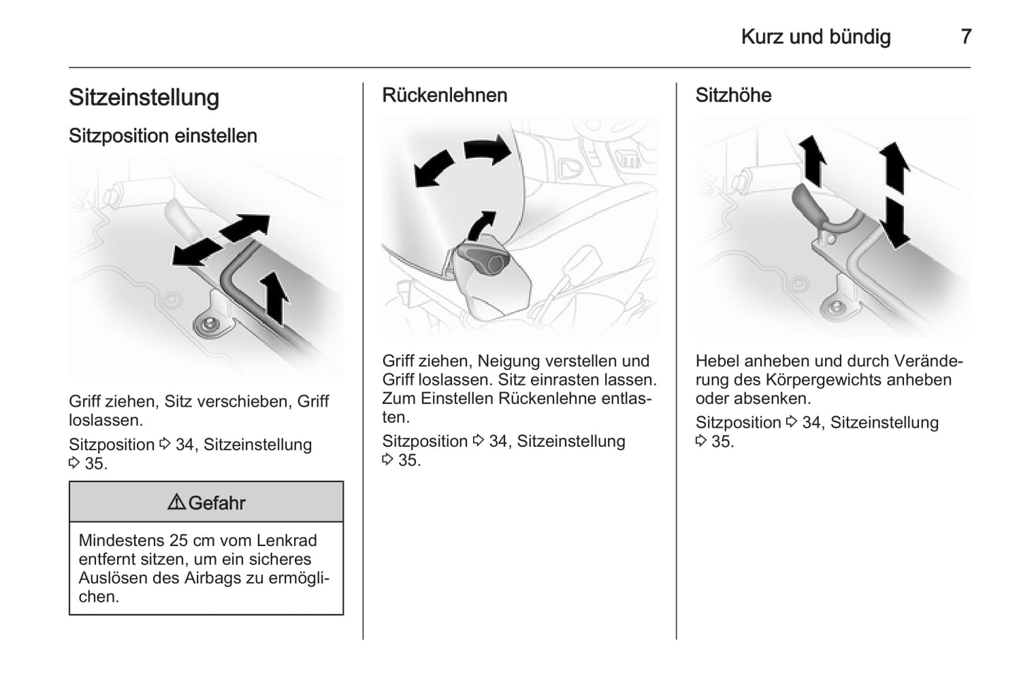 2012-2014 Opel Vivaro Owner's Manual | German