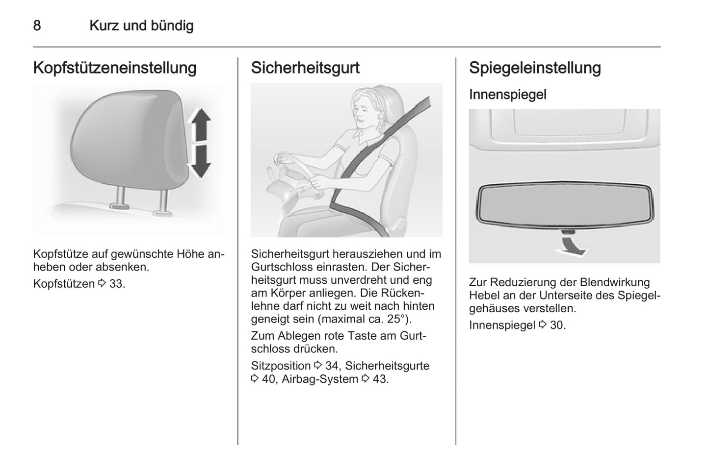 2012-2014 Opel Vivaro Owner's Manual | German