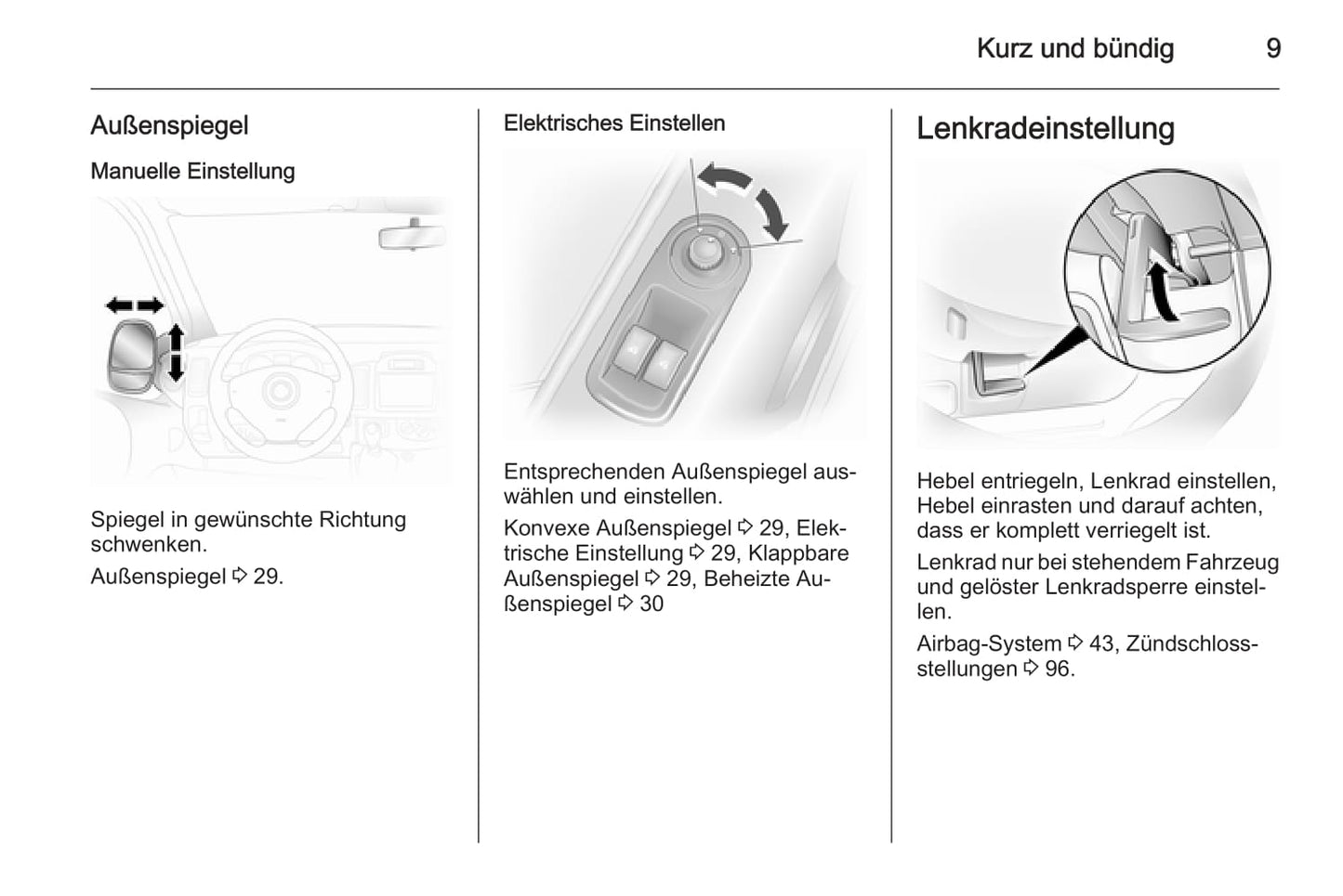 2012-2014 Opel Vivaro Owner's Manual | German