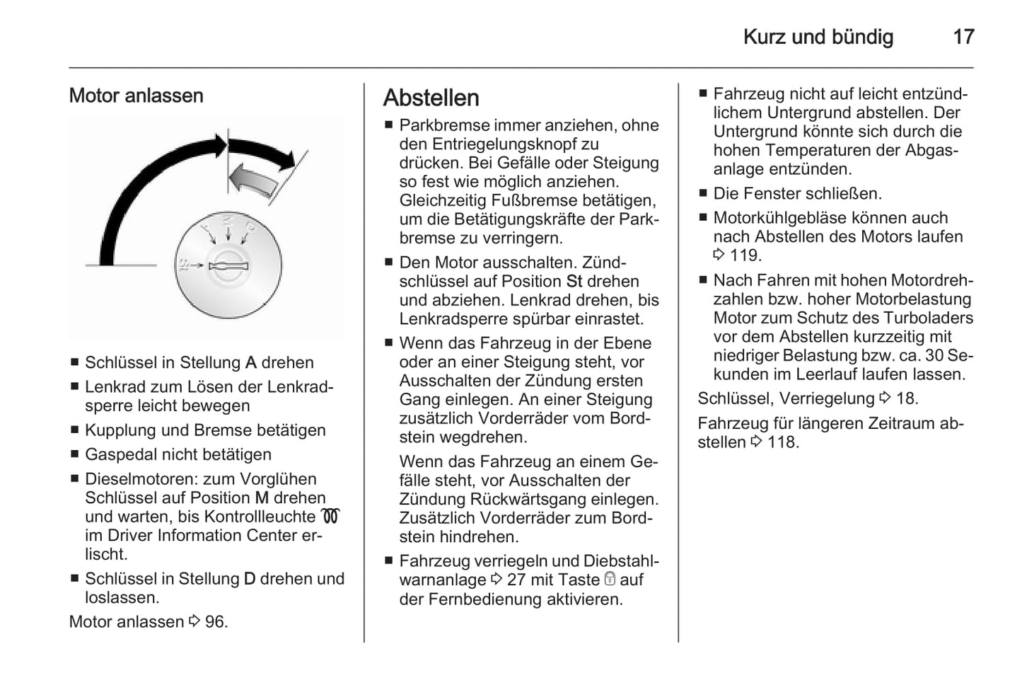 2012-2014 Opel Vivaro Owner's Manual | German