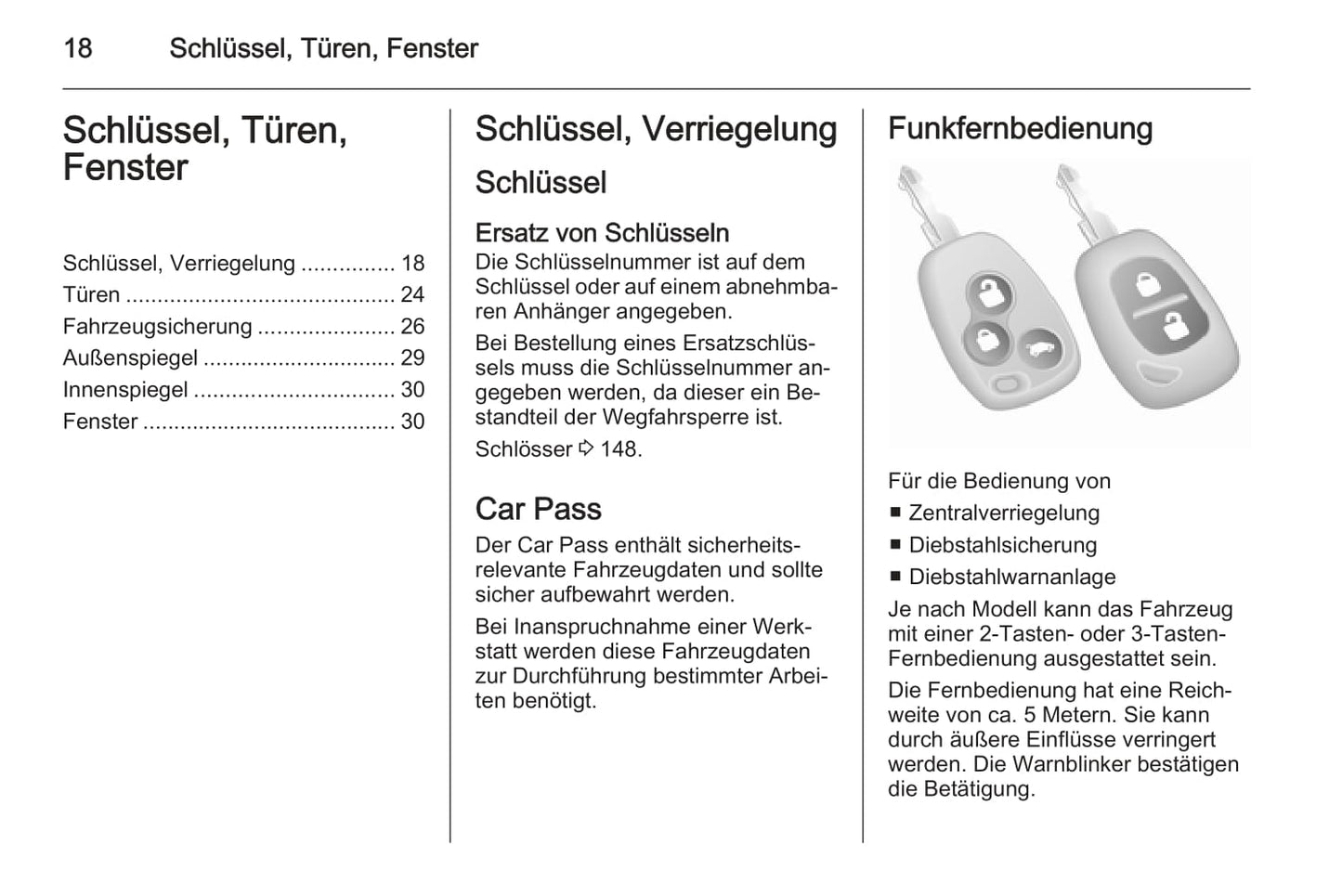 2012-2014 Opel Vivaro Owner's Manual | German