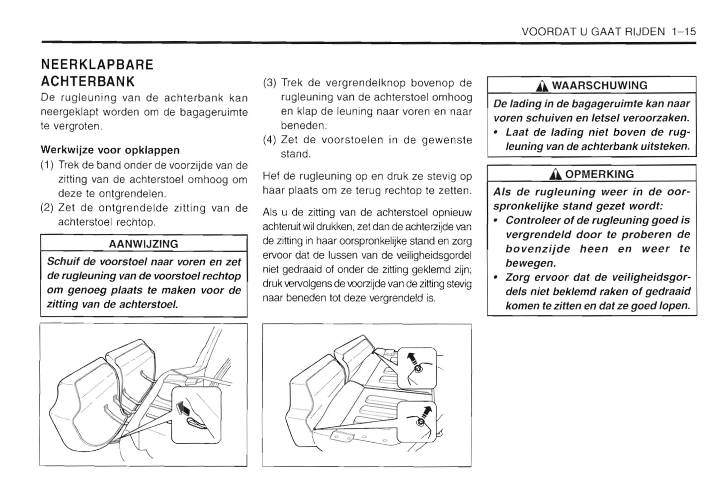 2001-2005 Daewoo Matiz Manuel du propriétaire | Néerlandais