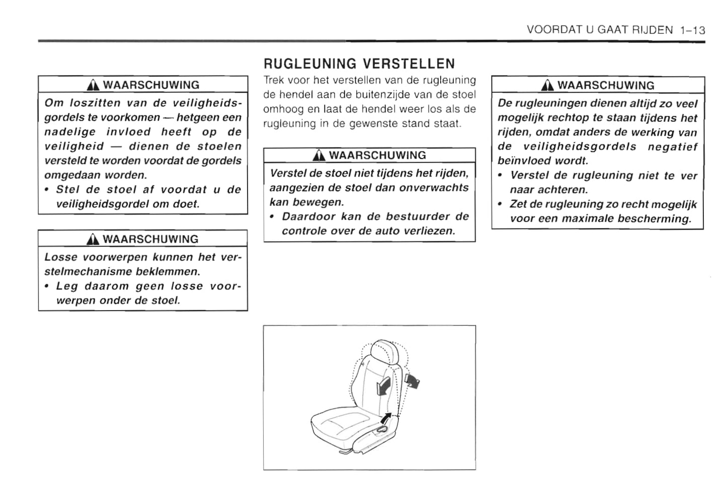 2001-2005 Daewoo Matiz Manuel du propriétaire | Néerlandais