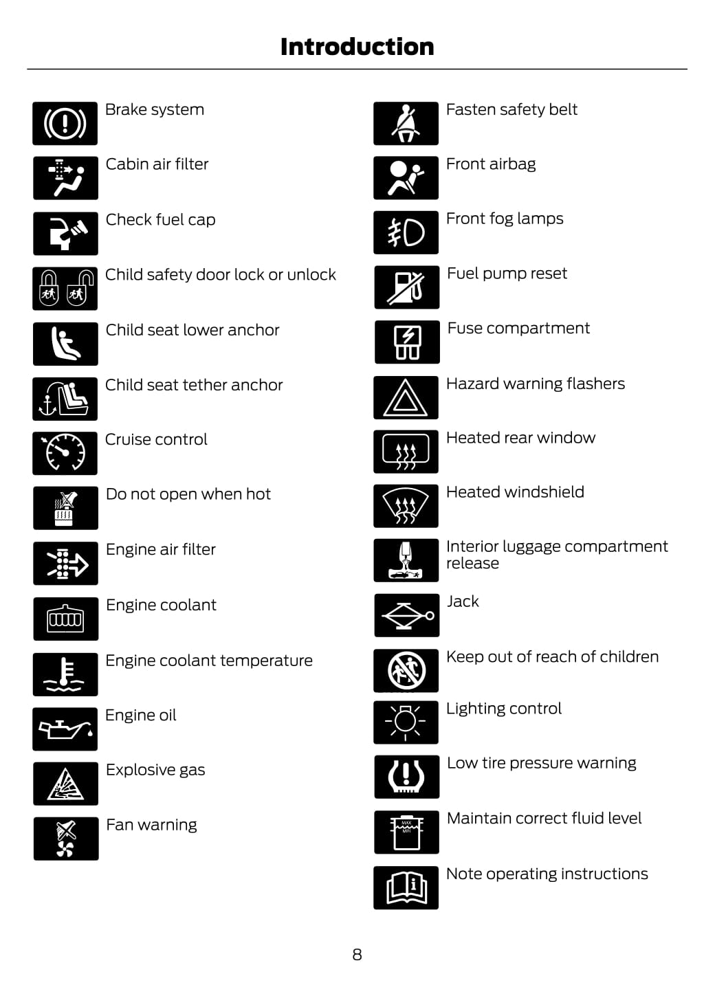 2015 Ford Mustang Owner's Manual | English
