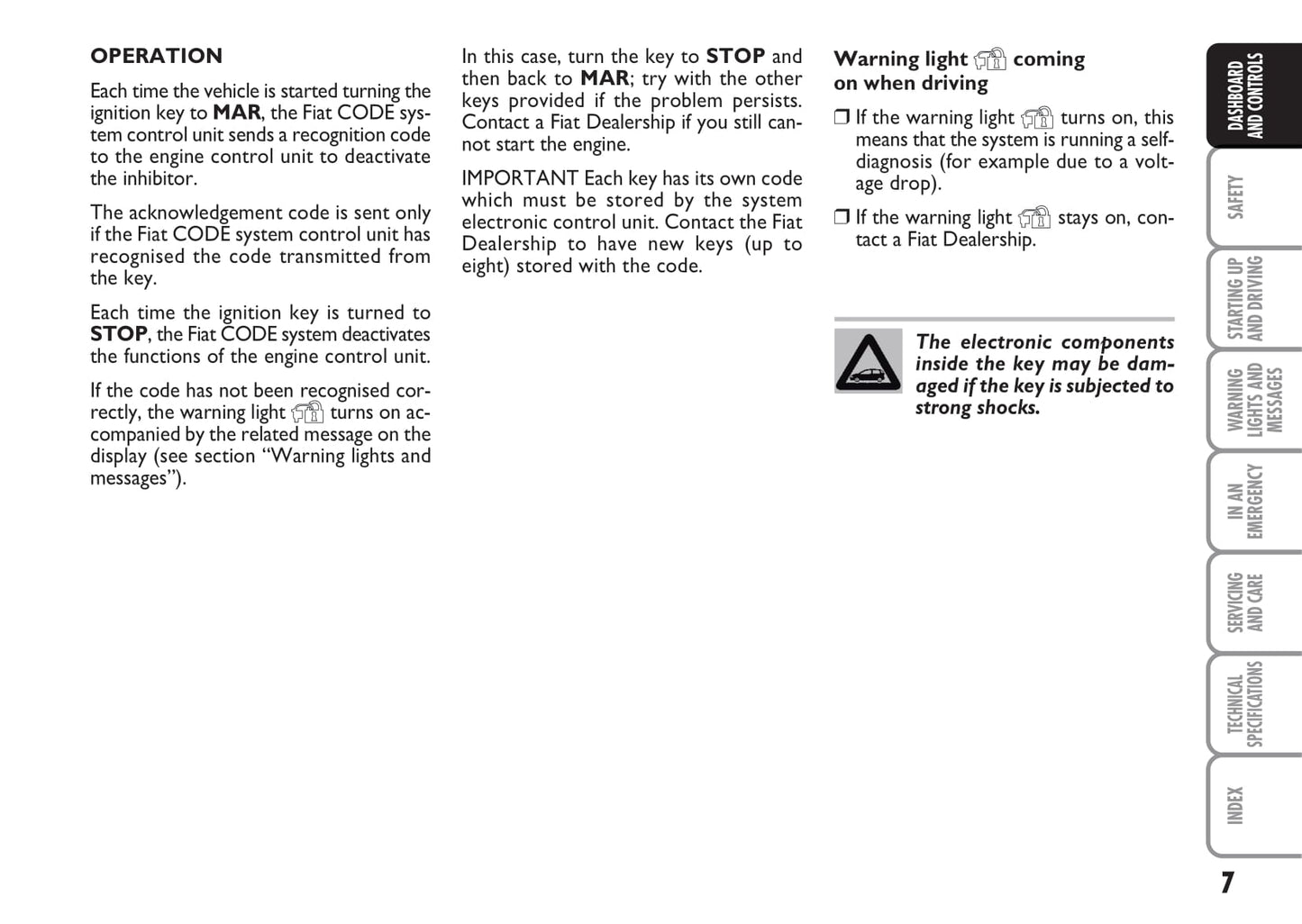 2013-2014 Fiat Linea Owner's Manual | English