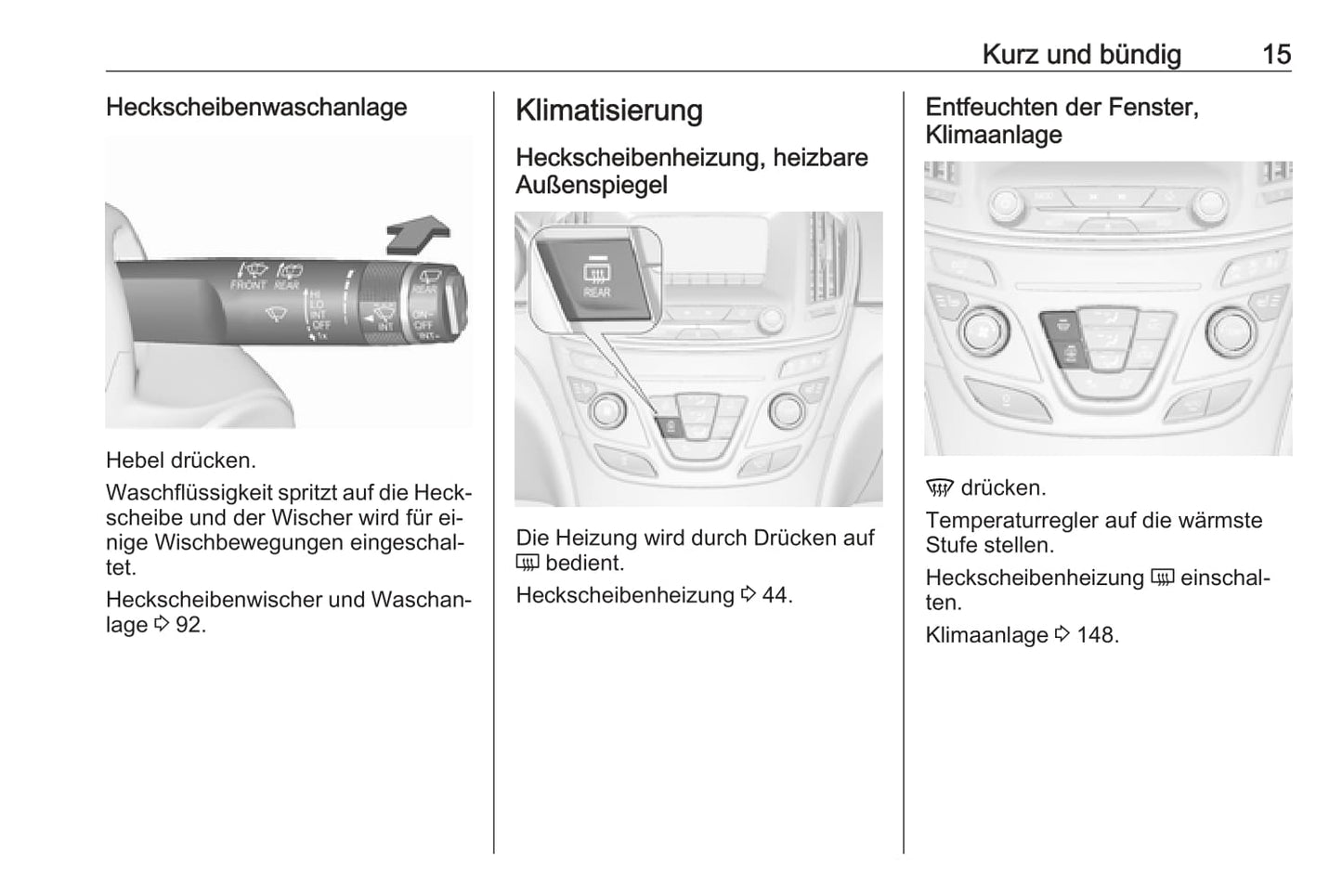 2016 Opel Insignia Manuel du propriétaire | Allemand