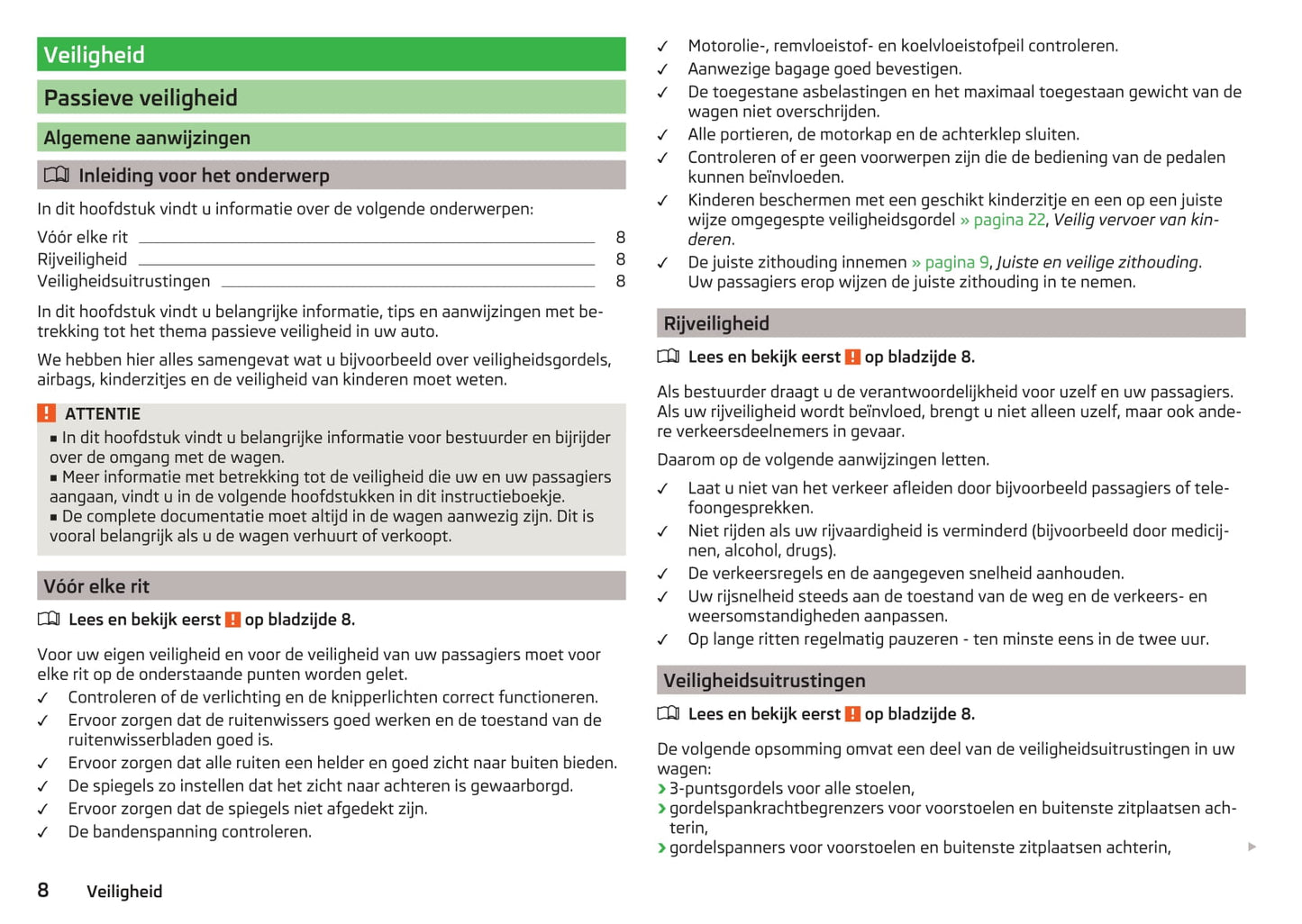 2013-2015 Skoda Superb Manuel du propriétaire | Néerlandais