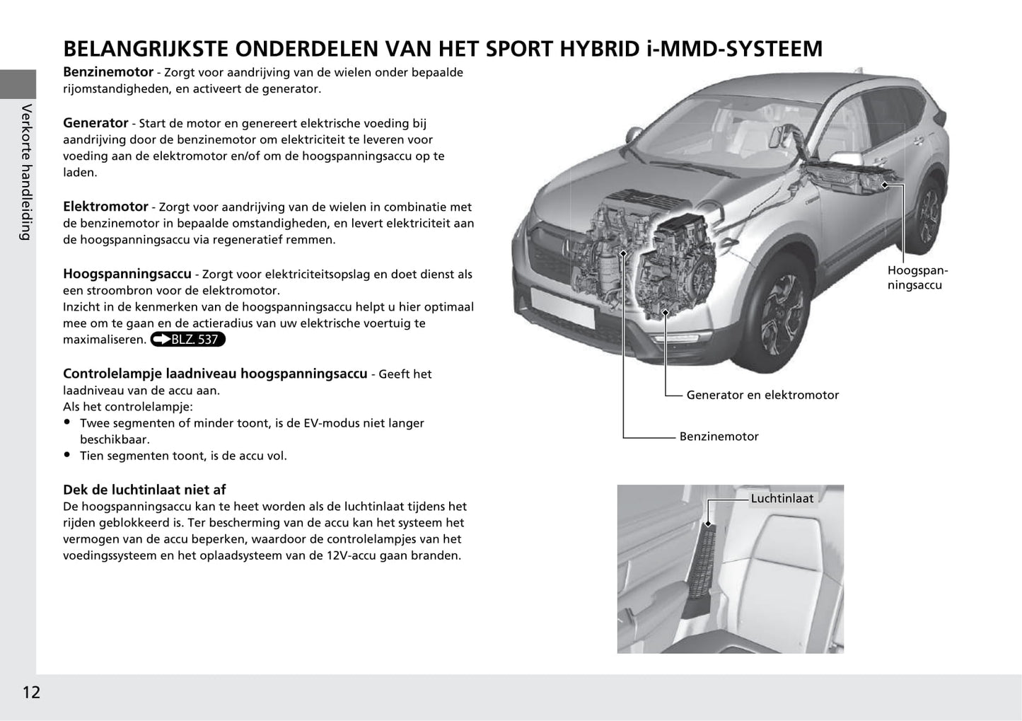 2019-2020 Honda CR-V Manuel du propriétaire | Néerlandais