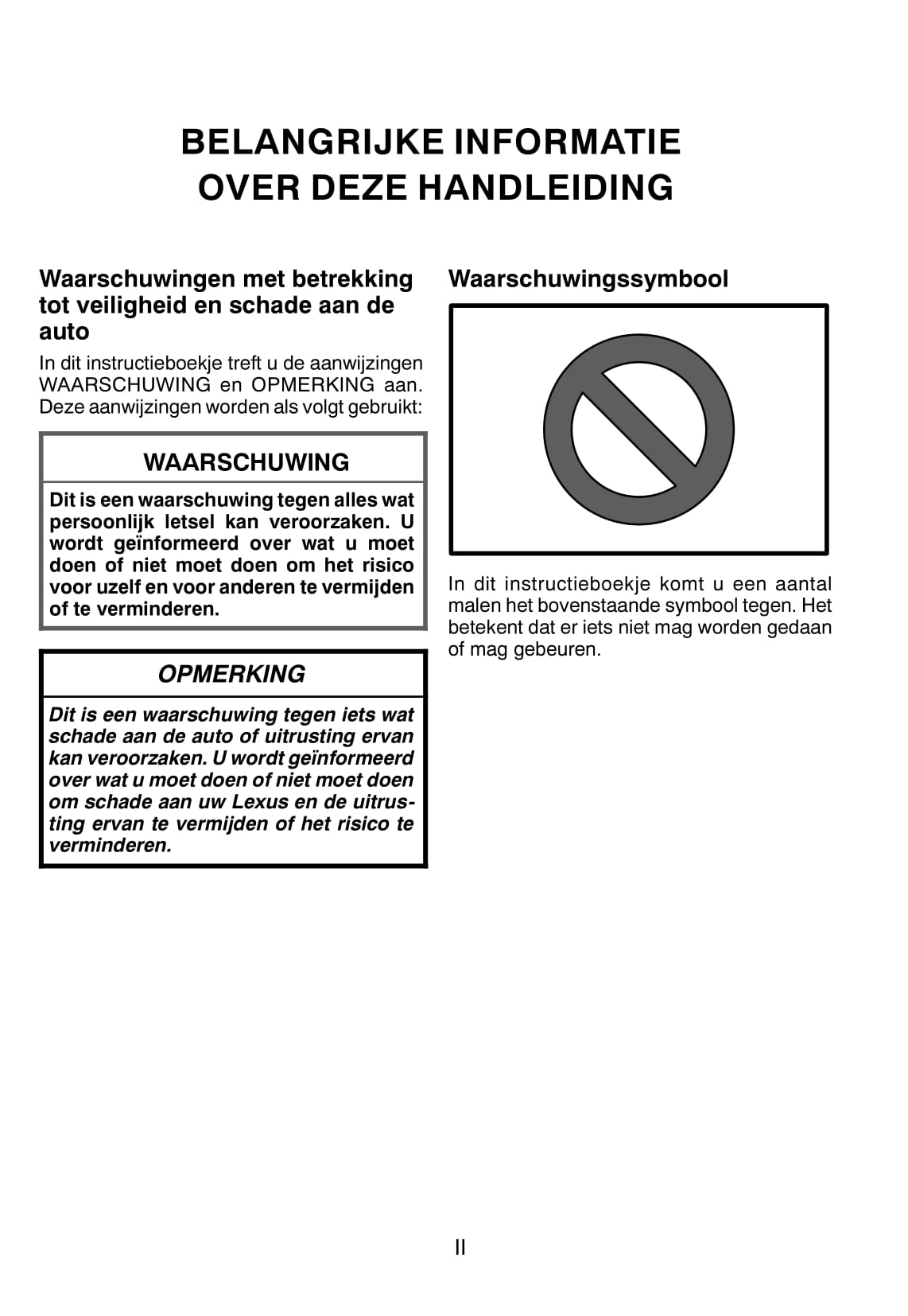 2008-2009 Lexus RX 400h Owner's Manual | Dutch
