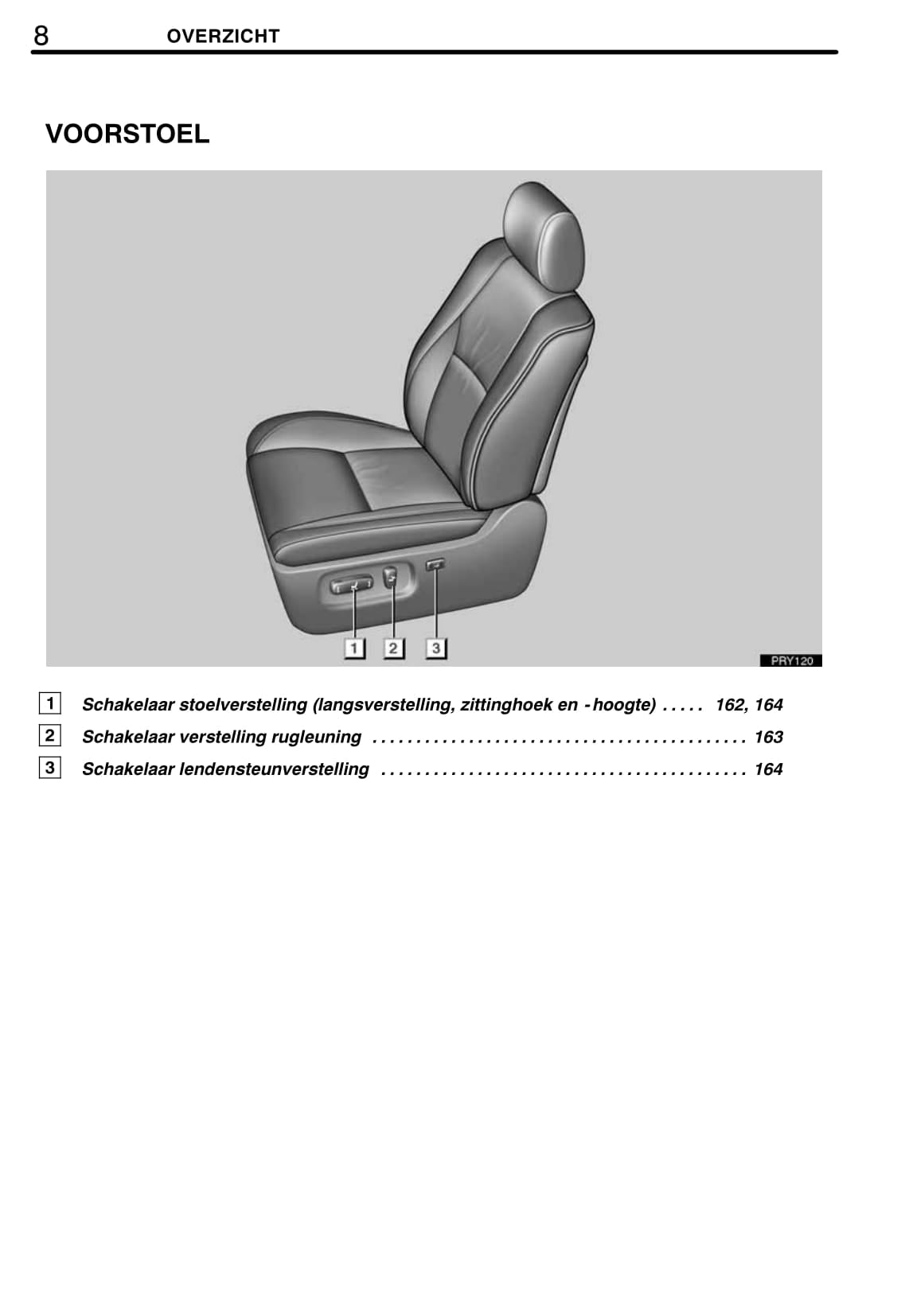 2008-2009 Lexus RX 400h Owner's Manual | Dutch