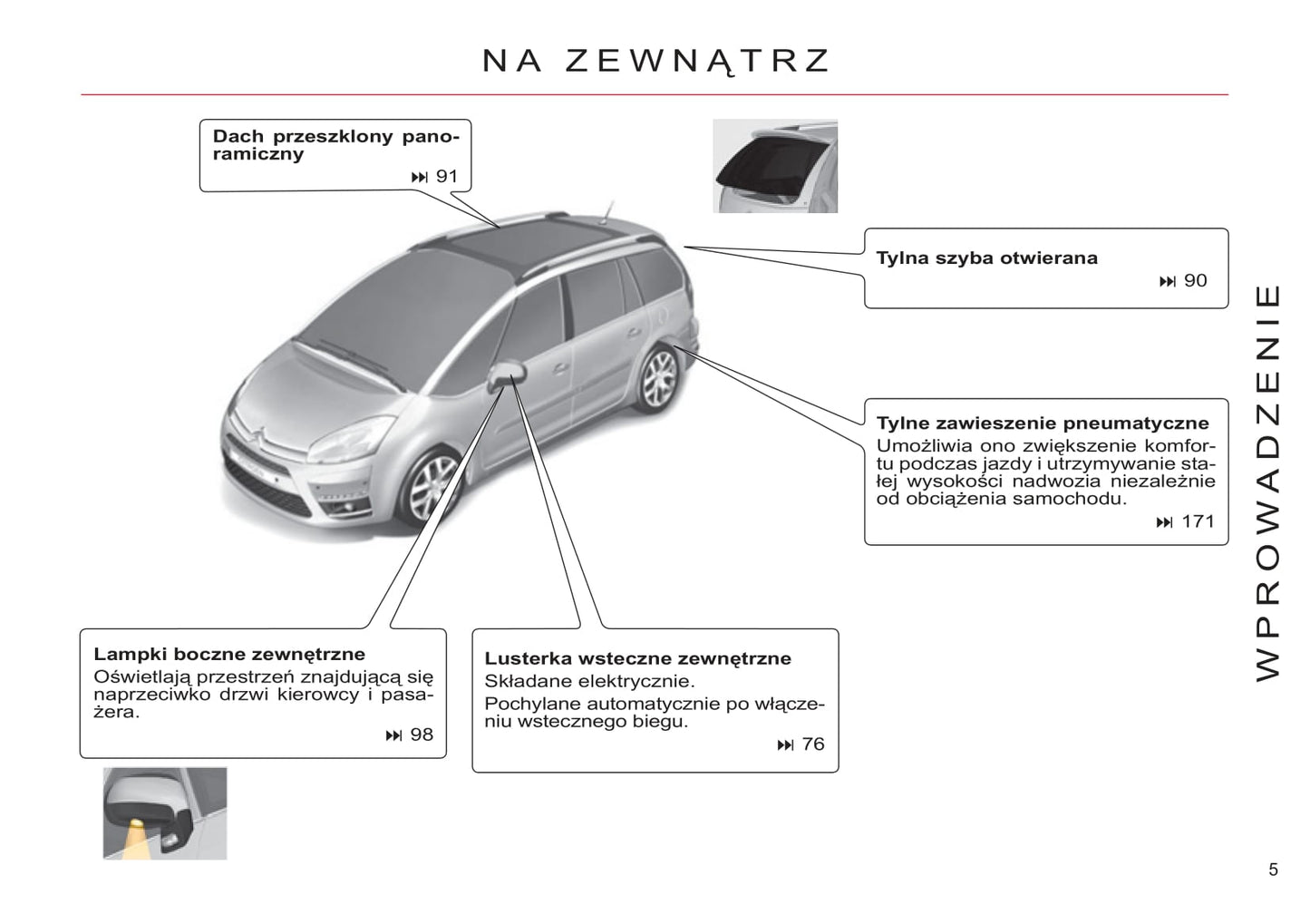 2006-2013 Citroën C4 Picasso/Grand C4 Picasso Manuel du propriétaire | Polonais