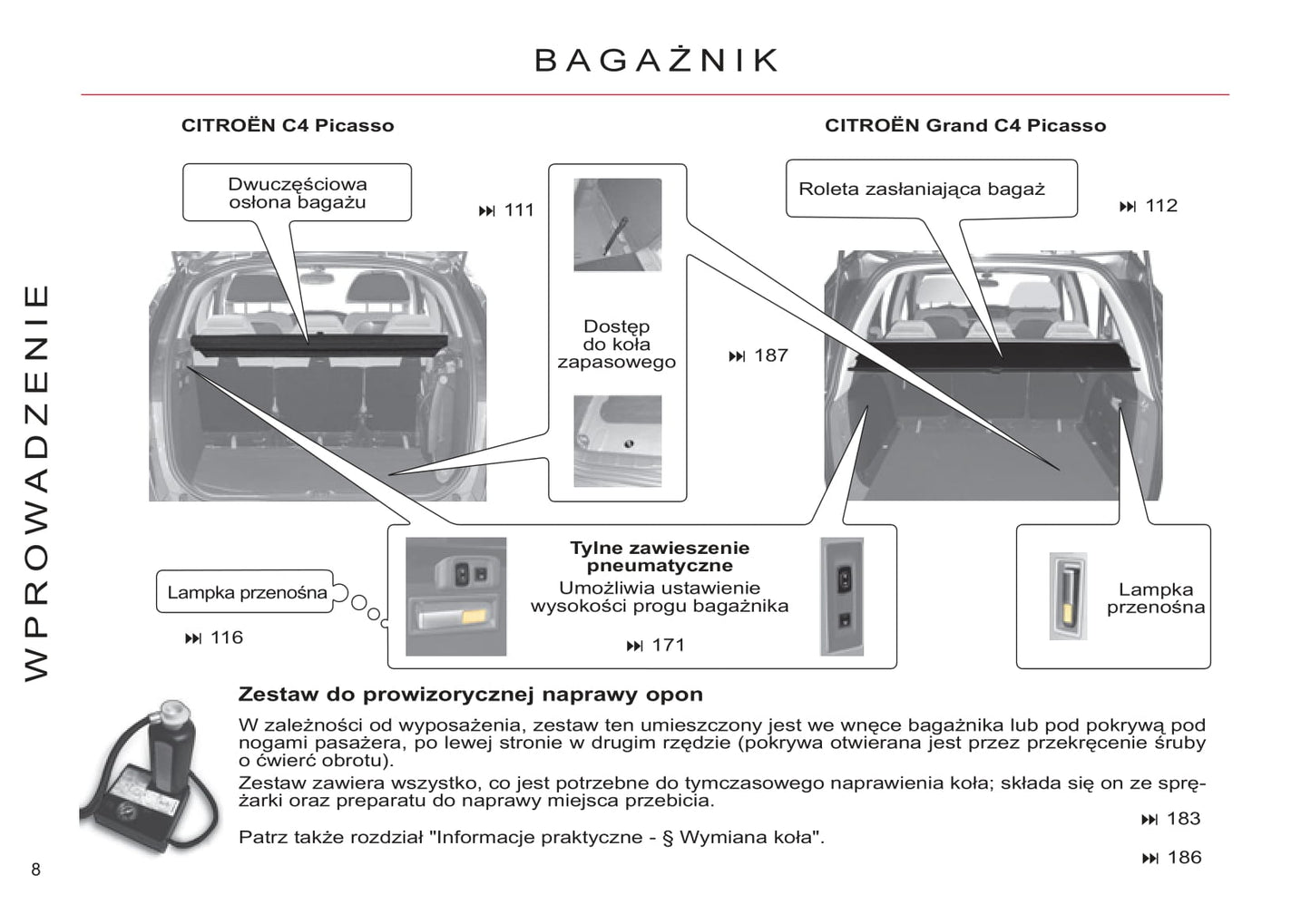 2006-2013 Citroën C4 Picasso/Grand C4 Picasso Manuel du propriétaire | Polonais