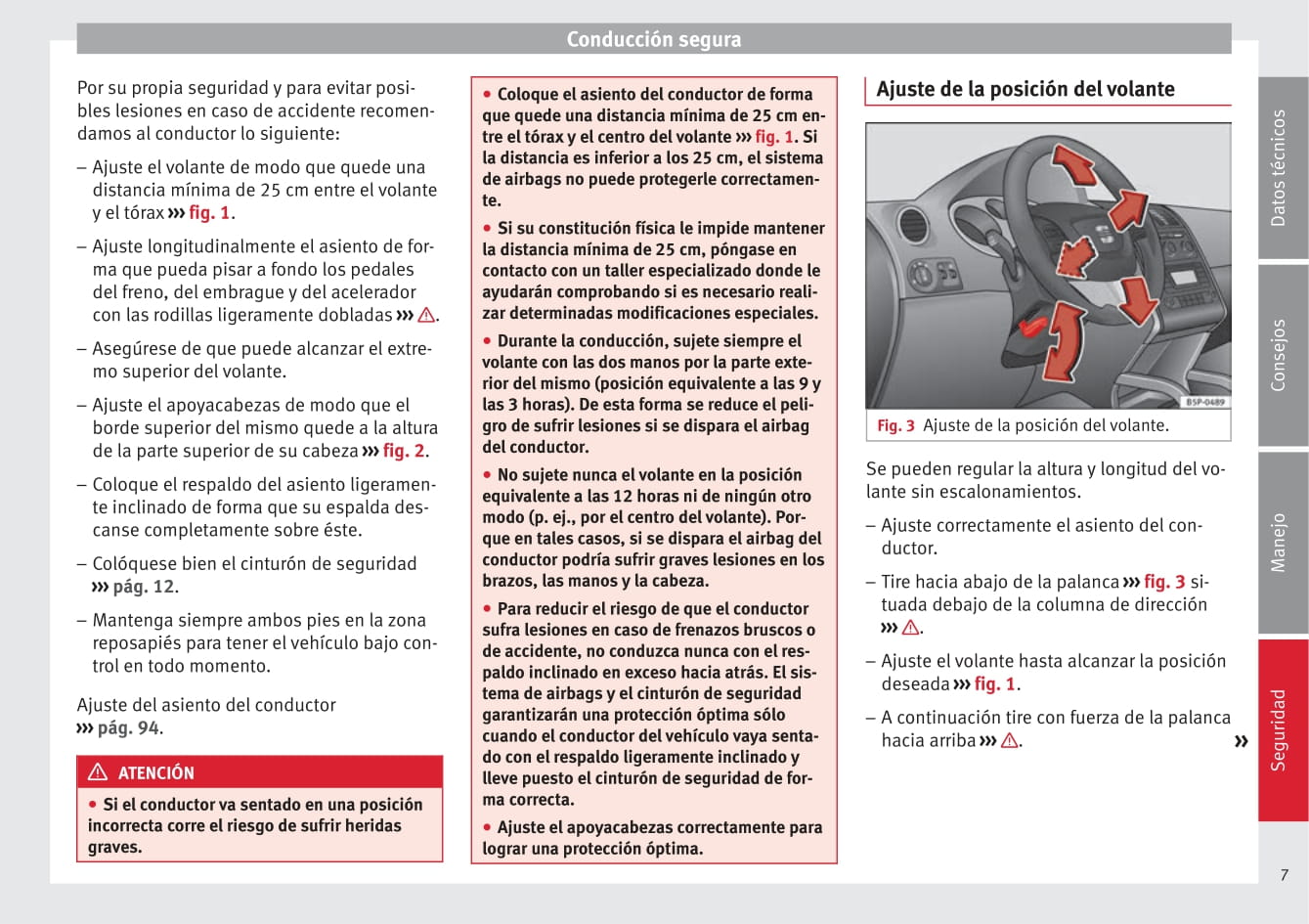2009-2015 Seat Altea Manuel du propriétaire | Espagnol