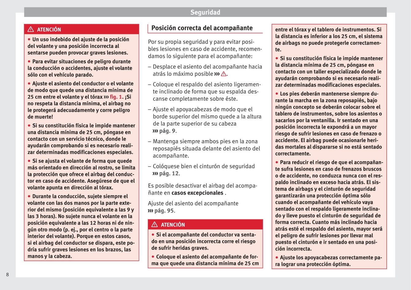 2009-2015 Seat Altea Manuel du propriétaire | Espagnol