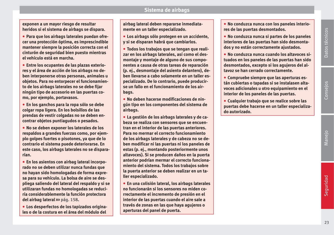 2009-2015 Seat Altea Manuel du propriétaire | Espagnol