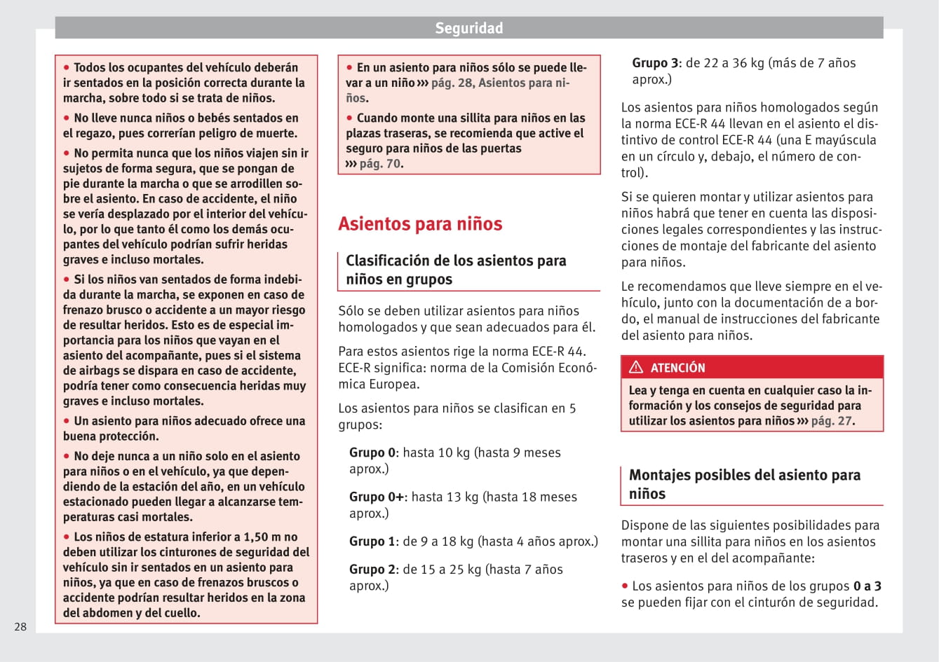 2009-2015 Seat Altea Manuel du propriétaire | Espagnol
