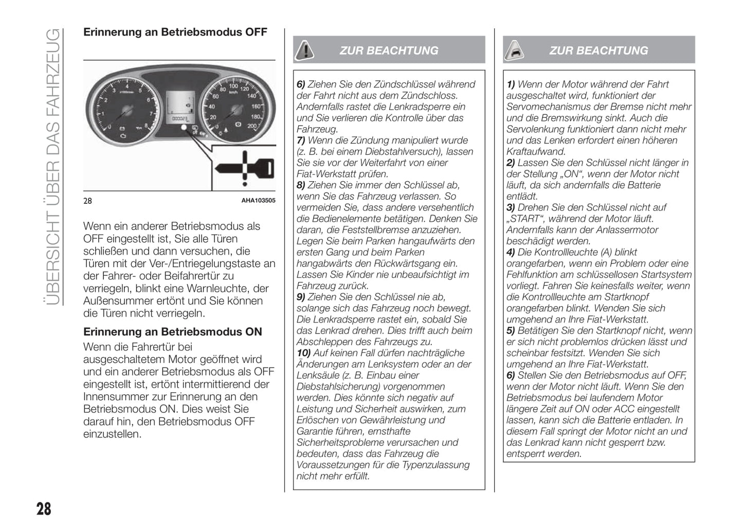 2016-2017 Fiat Fullback Owner's Manual | German