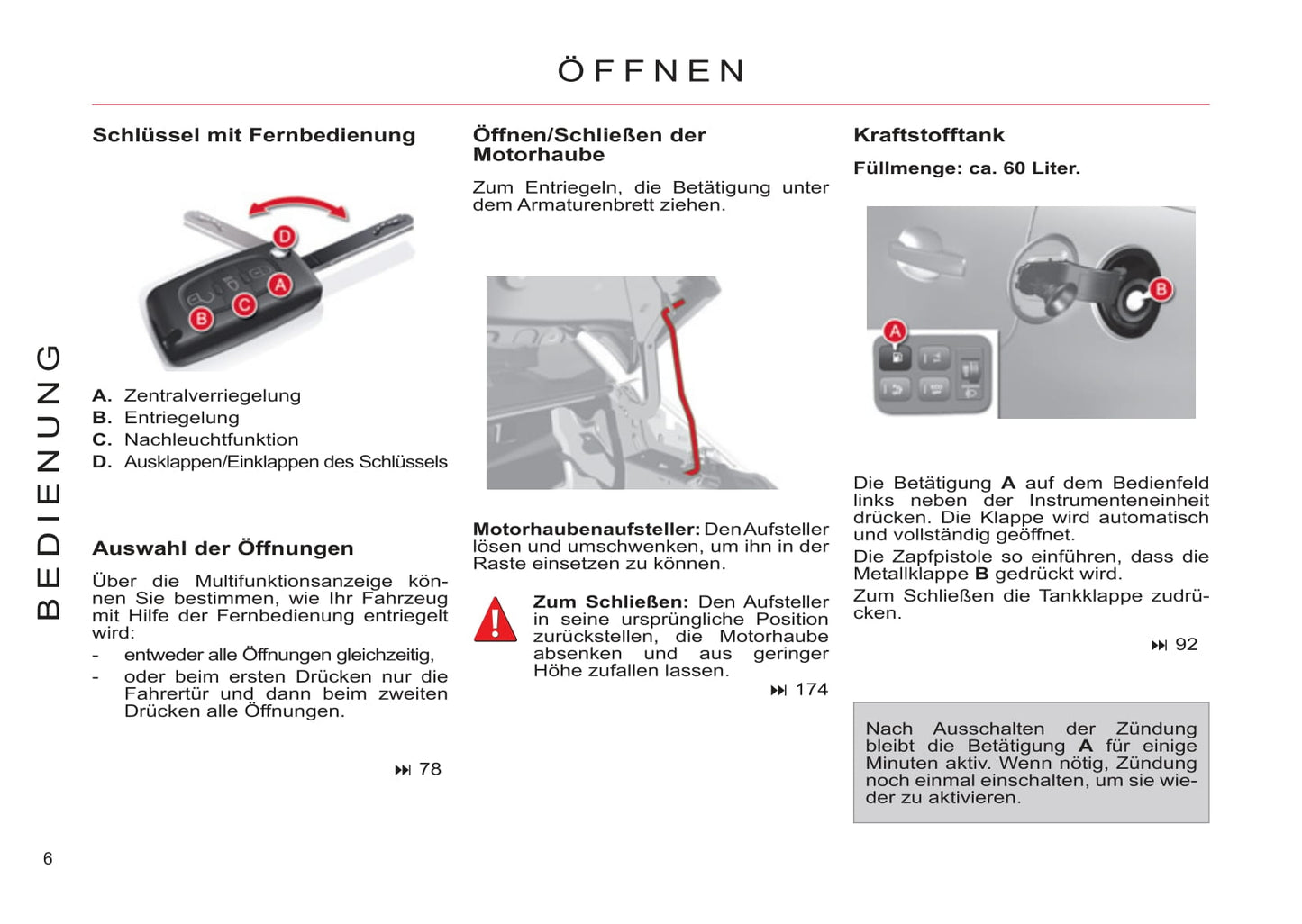 2006-2013 Citroën C4 Picasso/Grand C4 Picasso Manuel du propriétaire | Allemand