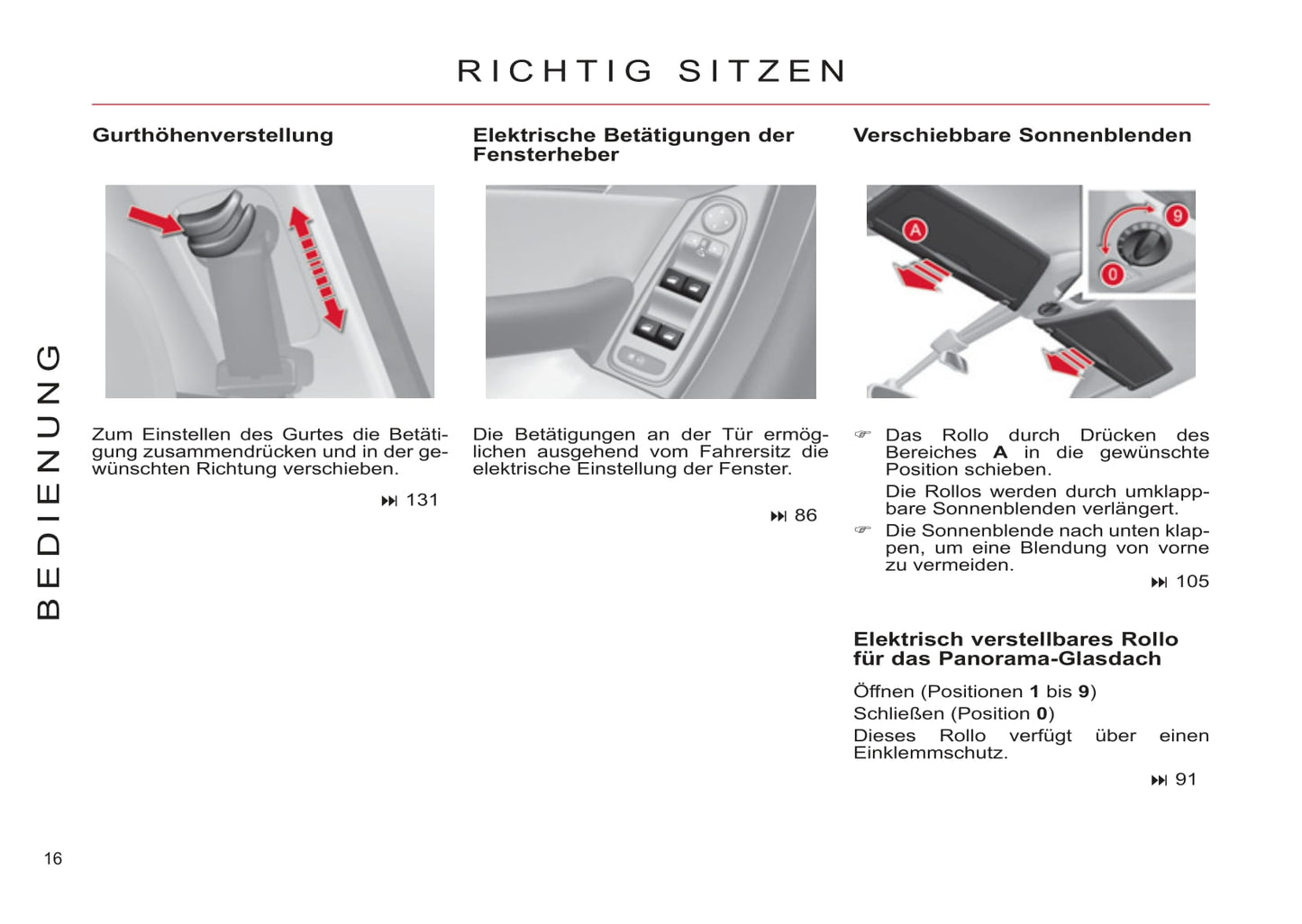2006-2013 Citroën C4 Picasso/Grand C4 Picasso Manuel du propriétaire | Allemand