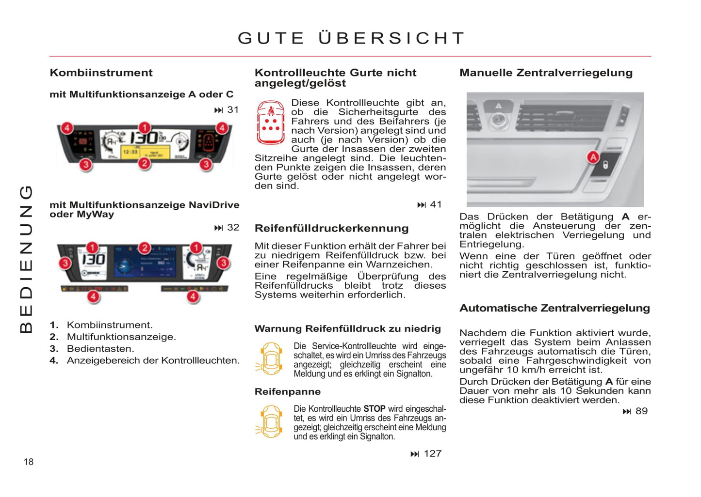 2006-2013 Citroën C4 Picasso/Grand C4 Picasso Manuel du propriétaire | Allemand