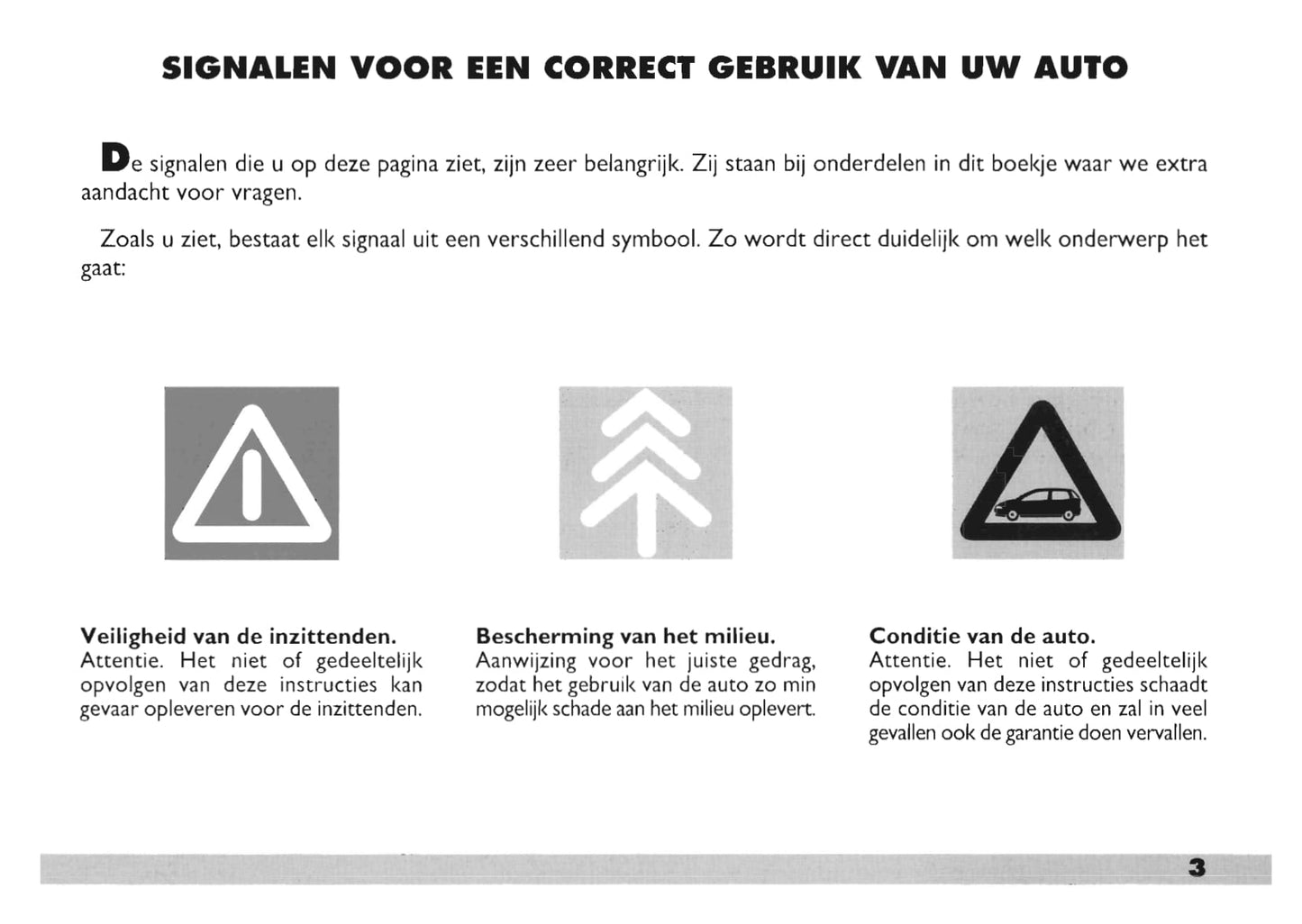 2000-2001 Fiat Punto Owner's Manual | Dutch
