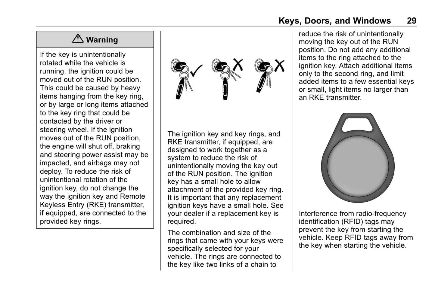 2019 Chevrolet Trax Owner's Manual | English