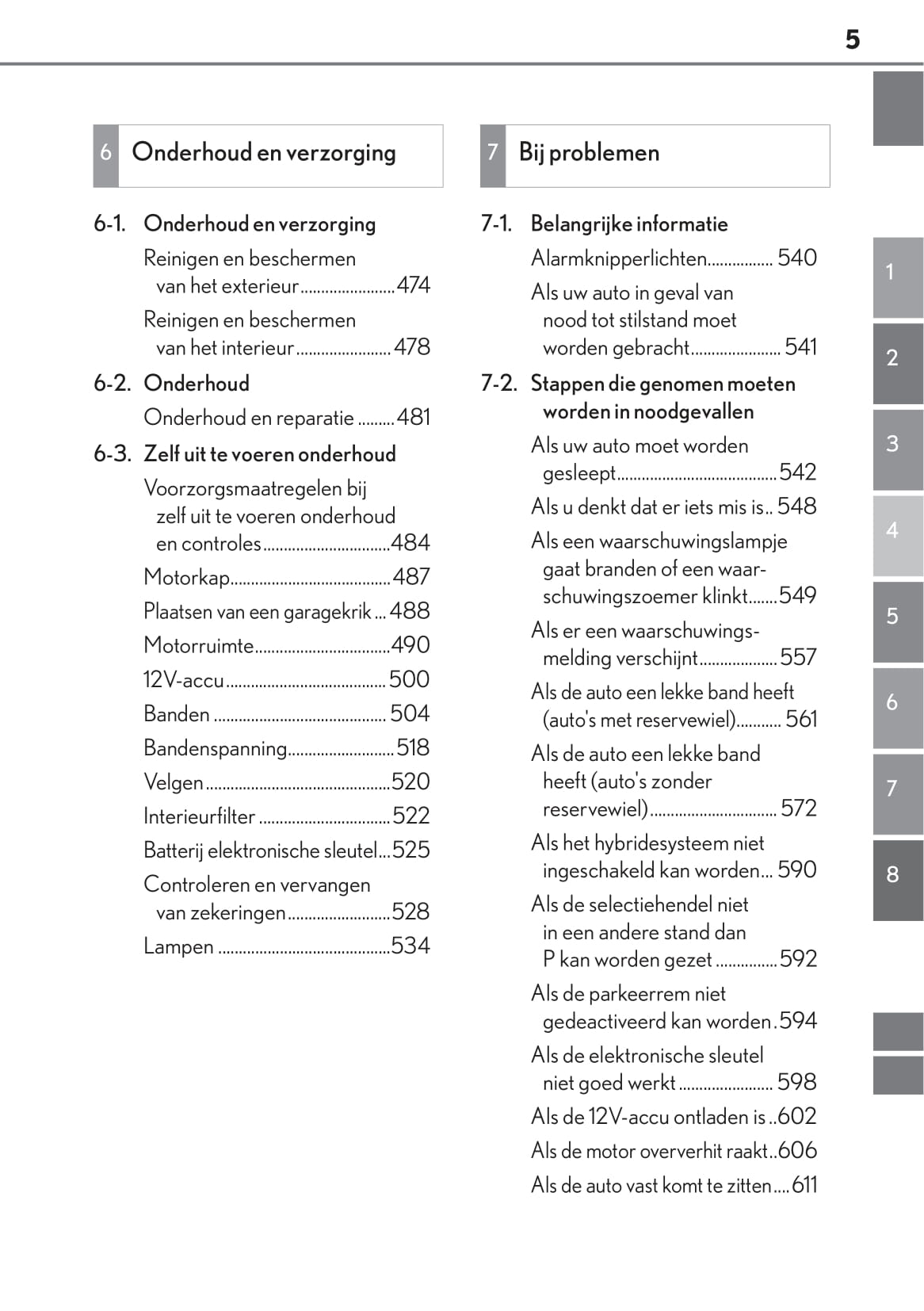 2013-2018 Lexus LS 600h L/LS 660h Manuel du propriétaire | Néerlandais