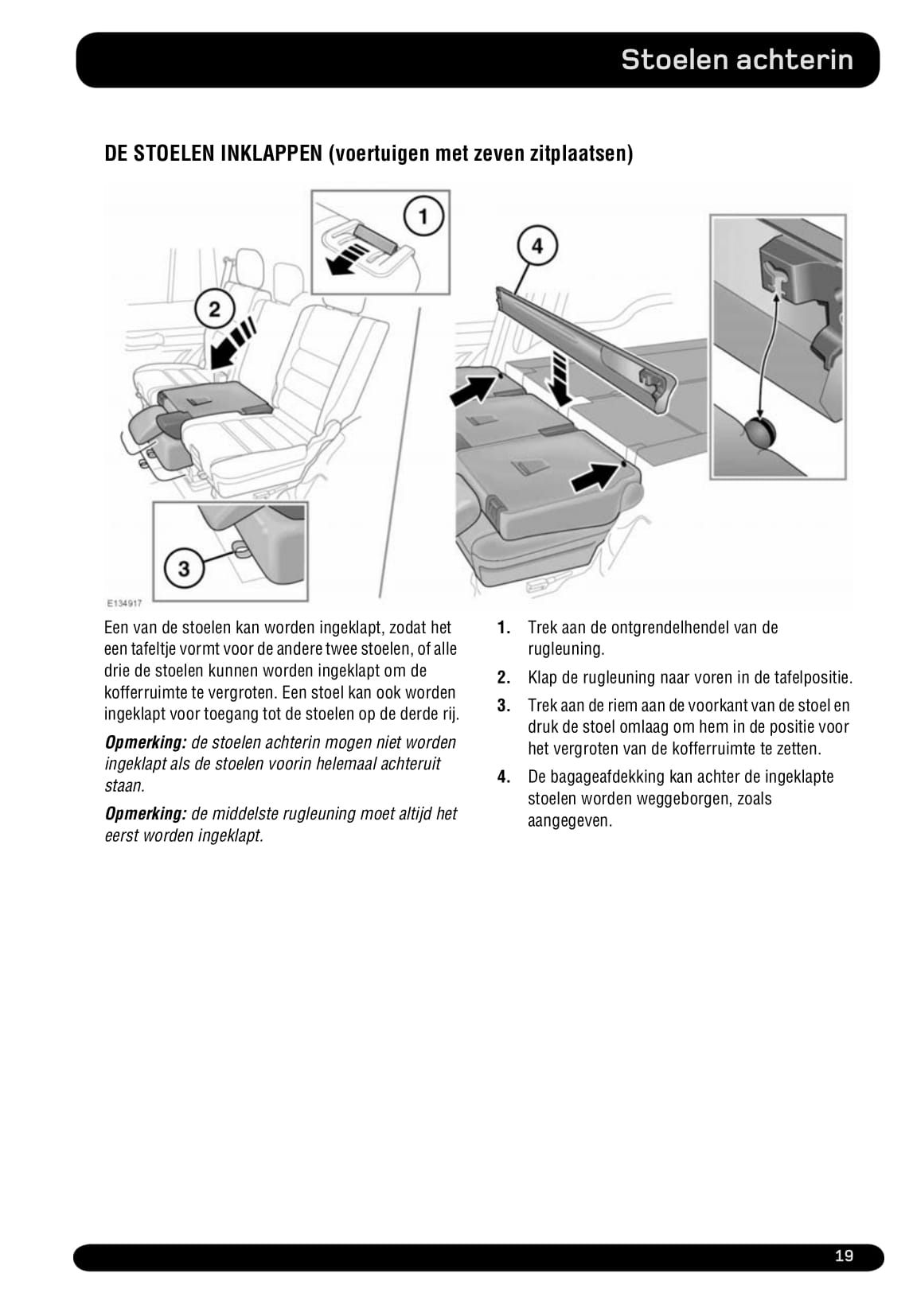 2011-2012 Land Rover Discovery 4 Owner's Manual | Dutch