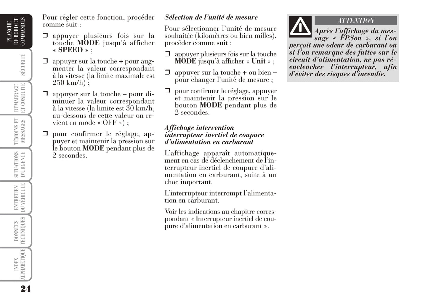 2008-2012 Lancia Musa Manuel du propriétaire | Français