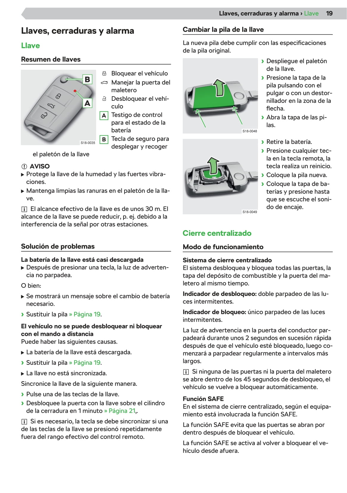 2019-2020 Skoda Scala Manuel du propriétaire | Espagnol