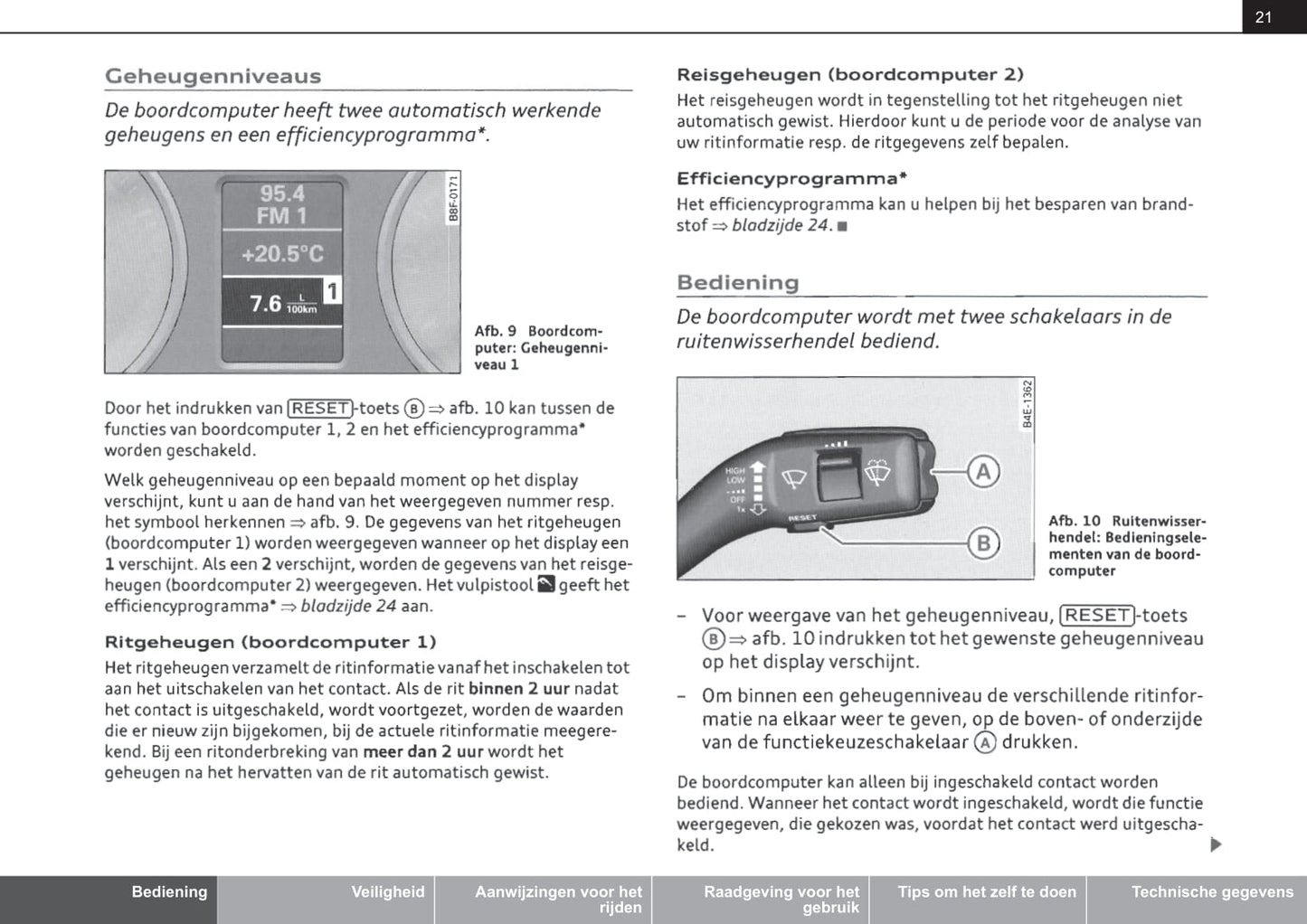 2008-2014 Audi TT Roadster/TTS Roadster/TT RS Roadster Owner's Manual | Dutch