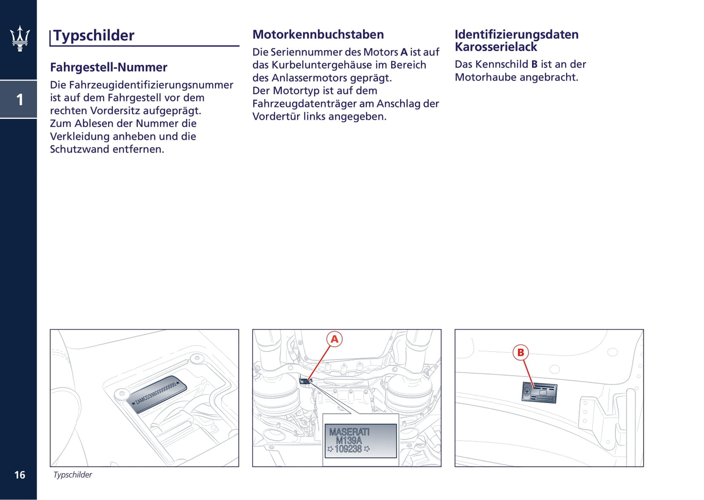 2008-2013 Maserati Quattroporte Owner's Manual | German