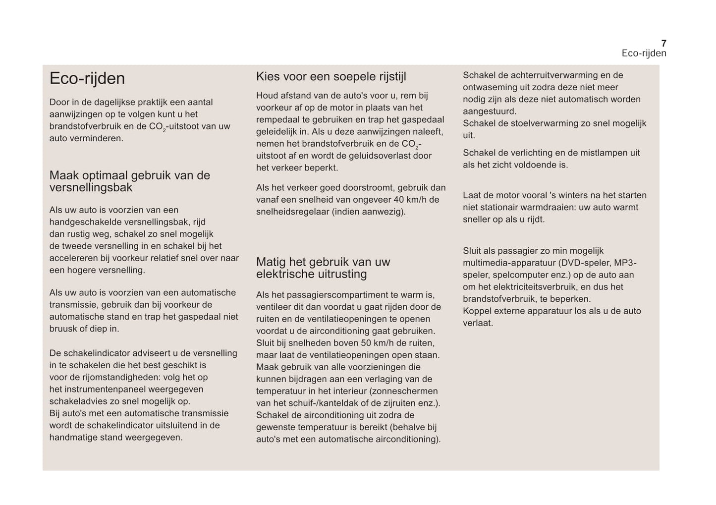 2017-2019 DS DS 4 Manuel du propriétaire | Néerlandais