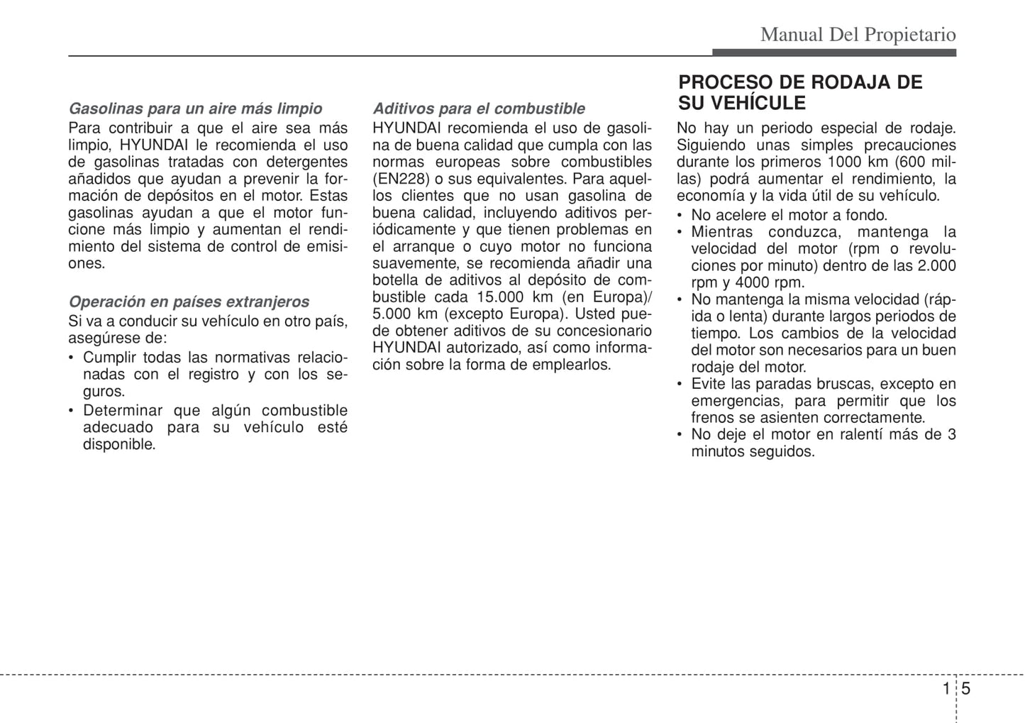 2013-2017 Hyundai i10 Manuel du propriétaire | Espagnol