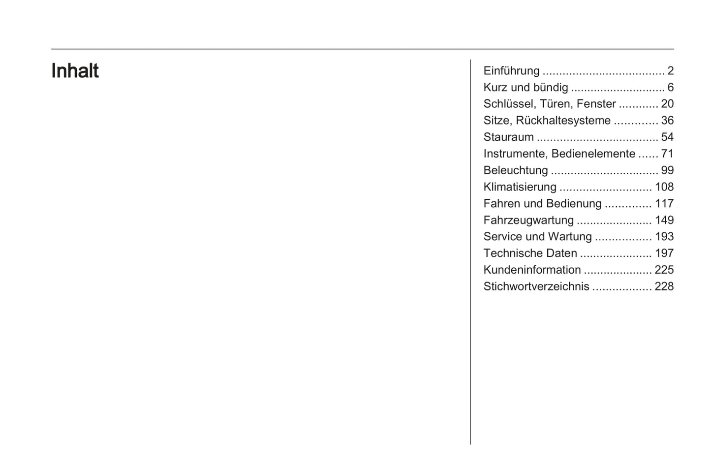 2013 Opel Corsa Owner's Manual | German