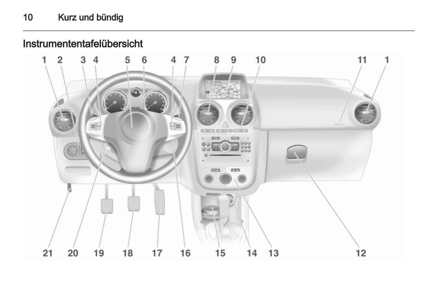 2013 Opel Corsa Owner's Manual | German