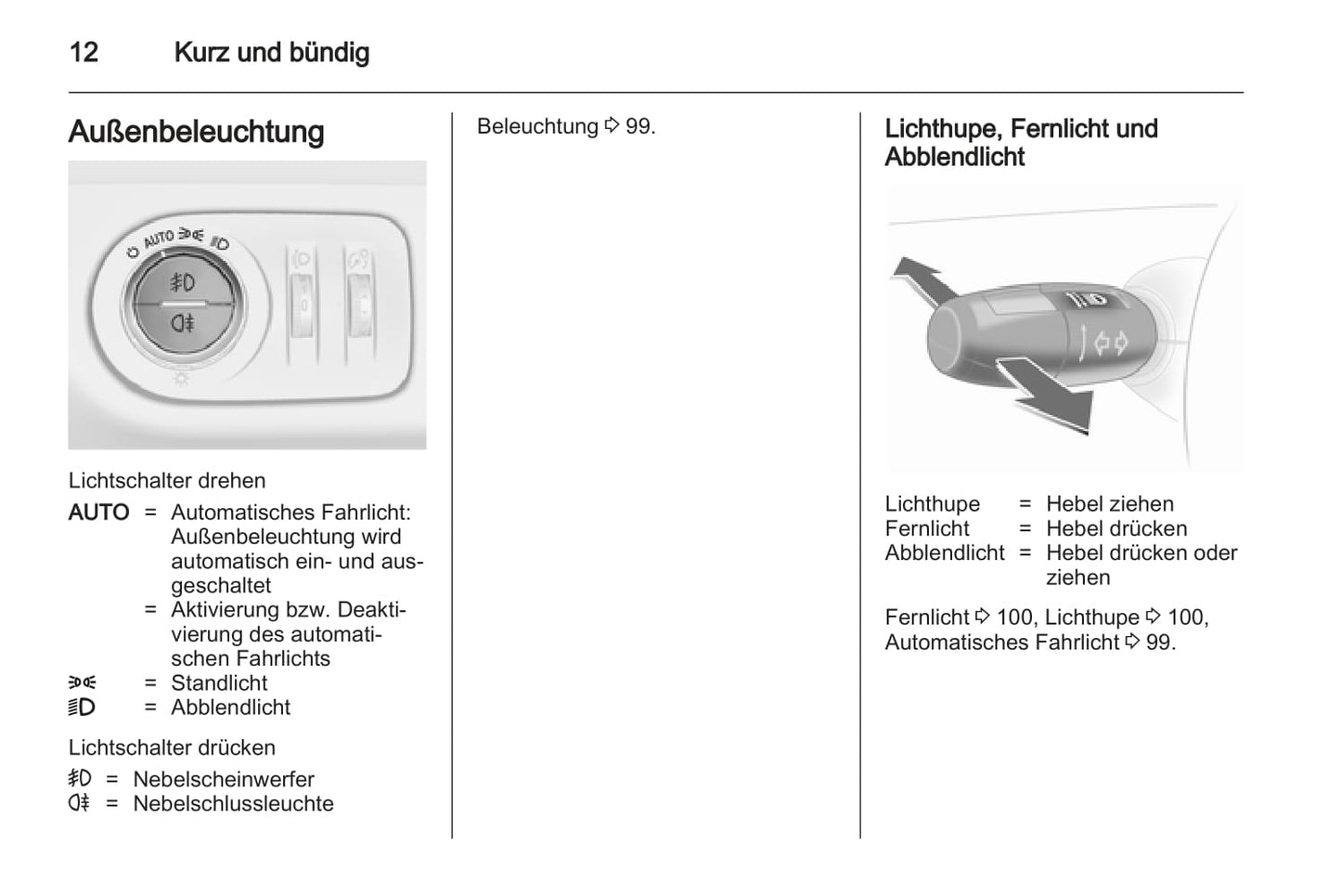 2013 Opel Corsa Owner's Manual | German