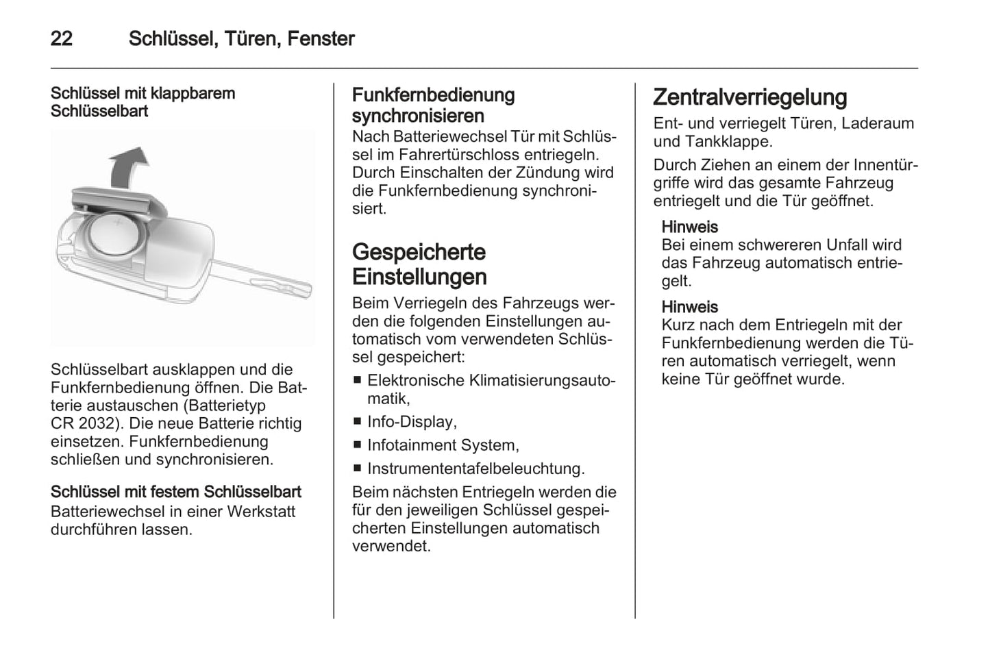 2013 Opel Corsa Owner's Manual | German