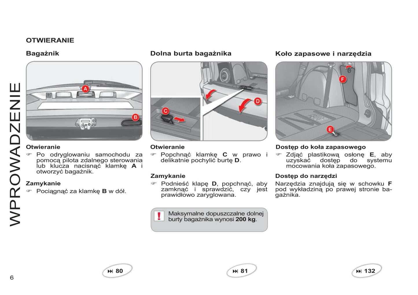2007-2013 Citroën C-Crosser Manuel du propriétaire | Polonais