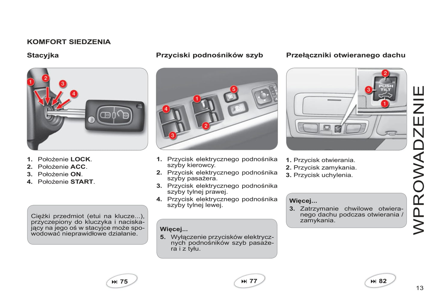 2007-2013 Citroën C-Crosser Manuel du propriétaire | Polonais