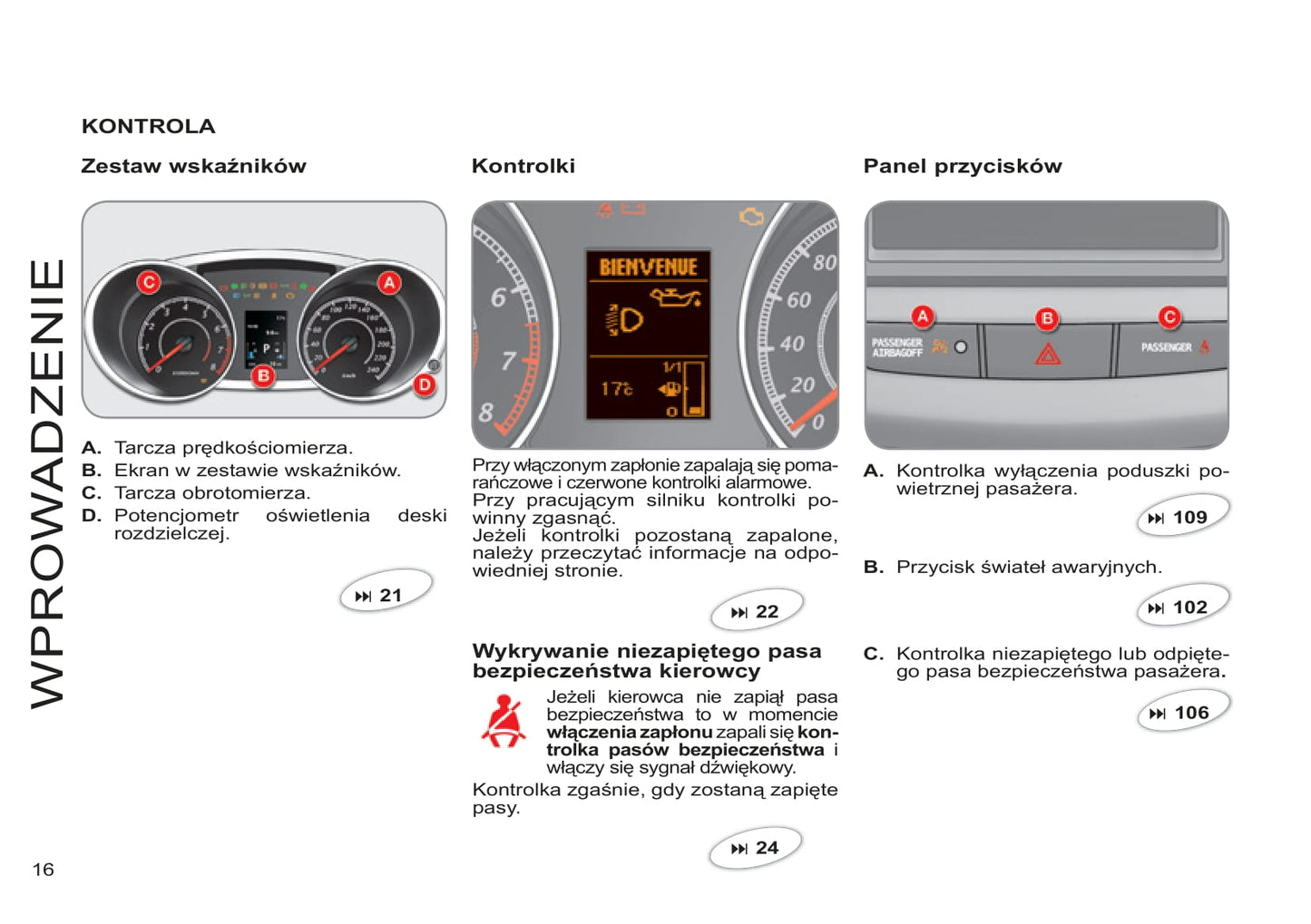 2007-2013 Citroën C-Crosser Manuel du propriétaire | Polonais