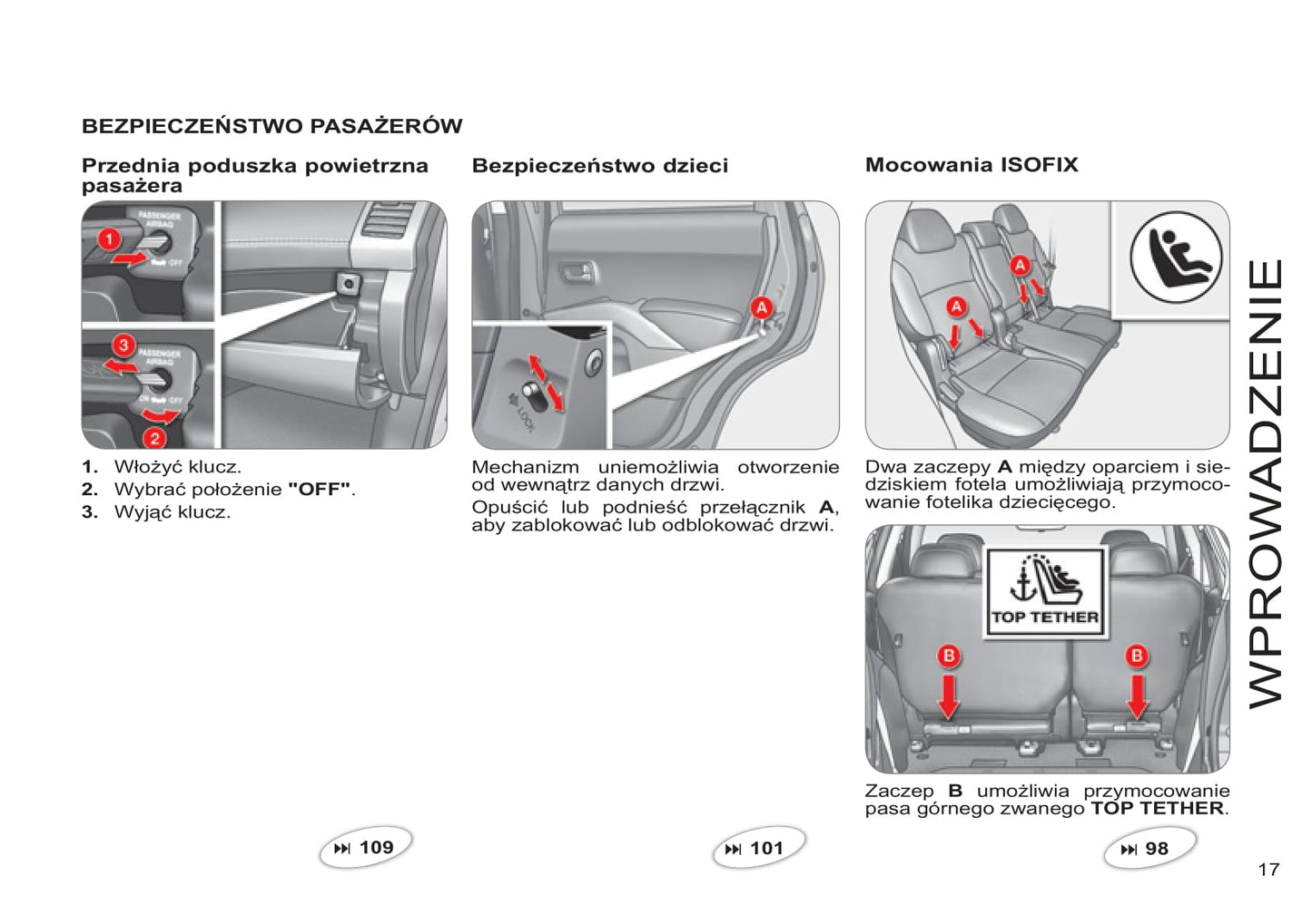 2007-2013 Citroën C-Crosser Manuel du propriétaire | Polonais