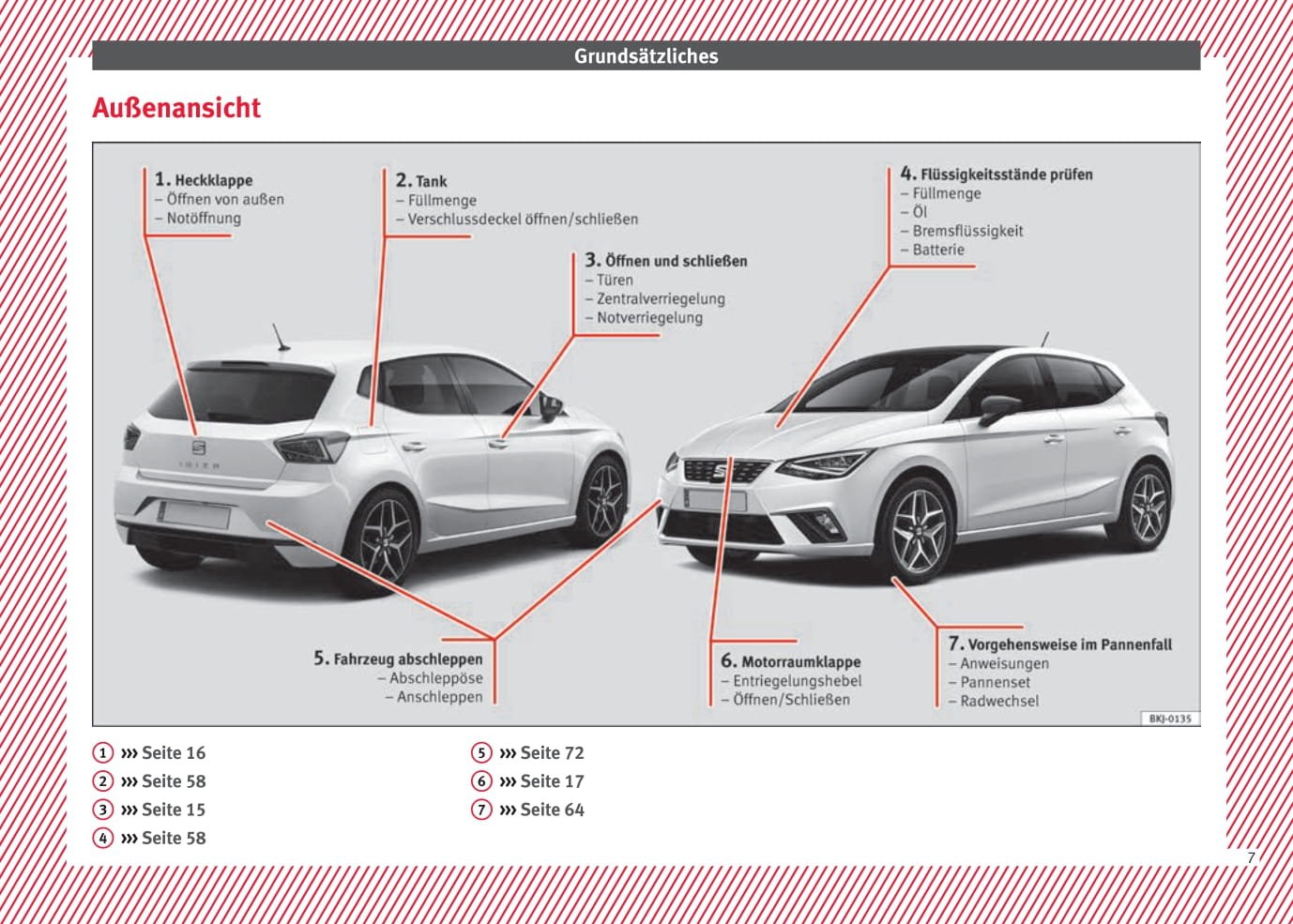 2017-2018 Seat Ibiza Manuel du propriétaire | Allemand
